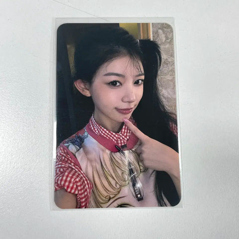 ILLIT Moka Super Real Me Magnetic Blue Dream Square Lucky Draw Photocard