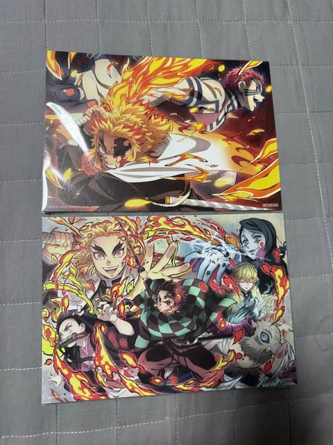 Demon Slayer: Kimetsu no Yaiba Mugen Train Illustration Visual Board Movie Benefit