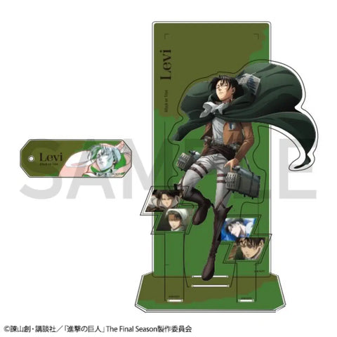 Attack on Titan Levi Wit Studio Popup Acrylic Stand