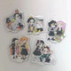 Demon Slayer (Kimetsu no Yaiba) Original Art Exhibition SD Acrylic Stands 5-Piece Set for Sale