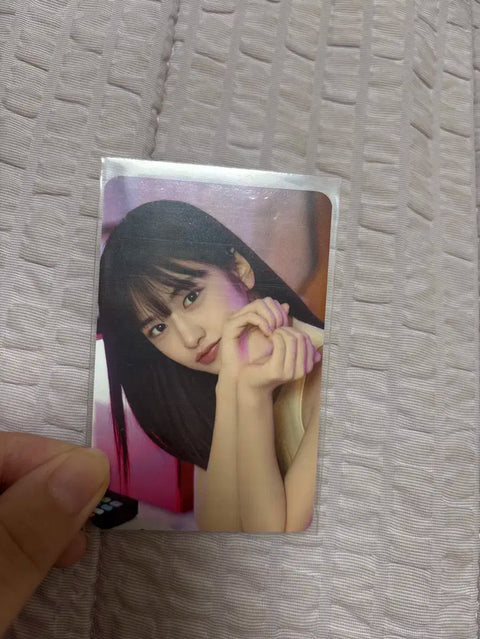 Ahn Yujin corn silk tea photocard