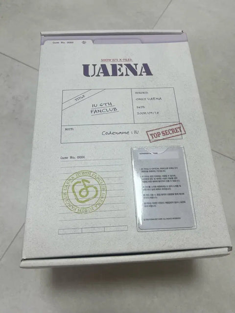 I'm selling IU Uaena 6th Gen Fanclub Kit.