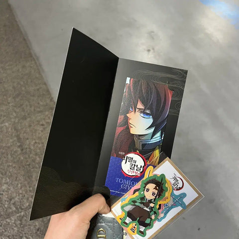 Demon Slayer Kimetsu no Yaiba Limited Edition Giyu + Sticker Set