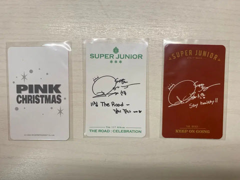 Super Junior Shindong Pink Christmas, 11th Album Photocard
