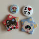 Maron-nim, Danim, NCT WISH, Yuushi, Riku badge bundle