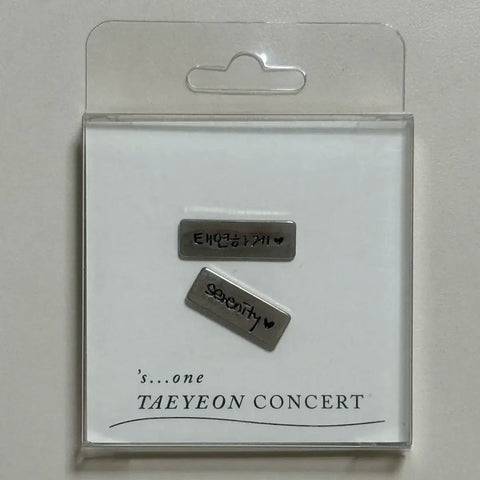 Taeyeon Concert Handwritten Badge