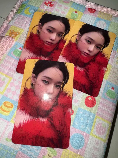 aespa Richman Winter photocard transfer