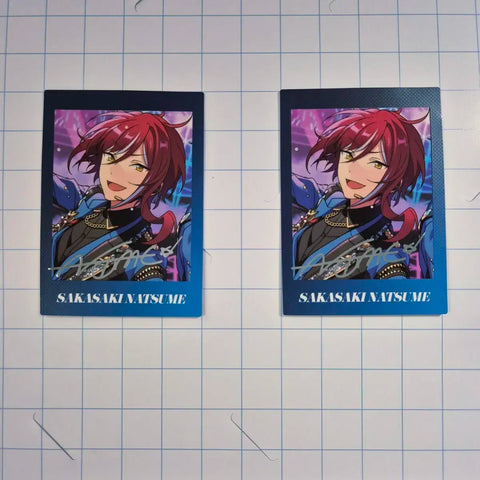 Ensemble Stars Project Sekai Collaboration Pashats Natsume 2 cards as a set