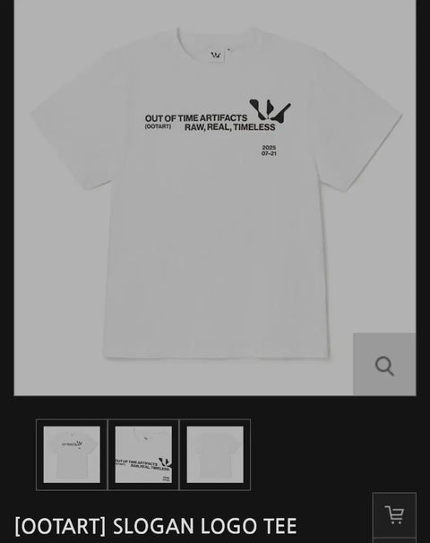 Jo Seungyoun discharge t-shirt, WOODZ slogan t-shirt, size small