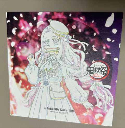Demon Slayer Ufotable Nezuko Drink Postcard