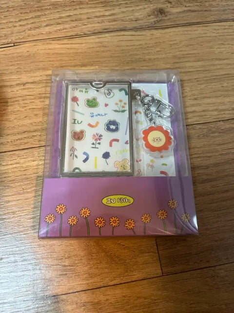 IU 13th Anniversary Photocard Holder + Keyring