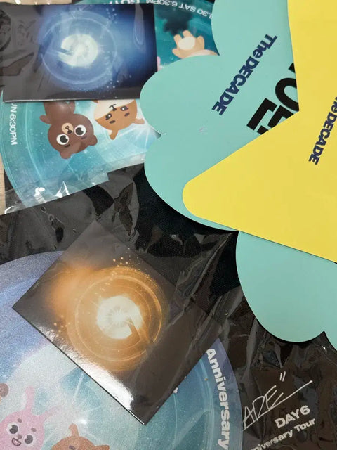 DAY6 The Decade Goyang Concert First Show Admission Kit Unopened Slogan Bundle Transfer