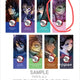 Demon Slayer: Kimetsu no Yaiba Mugen Castle Movie Ticket Bookmark Demon Slayer 4th Week Bonus Kanroji Mitsuri
