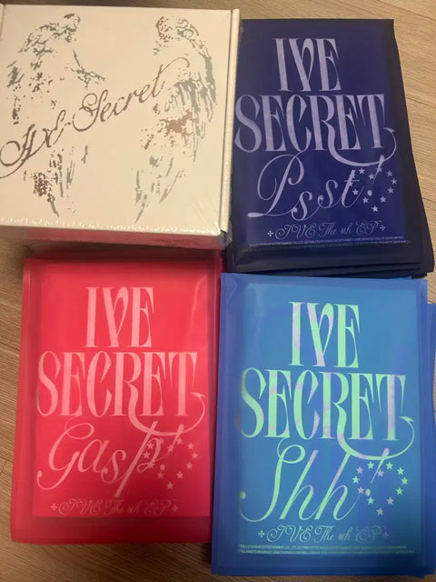 IVE SECRET 4 Unopened Album Set