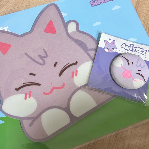 Ateez Aniteez popup SanDeok Choi San From