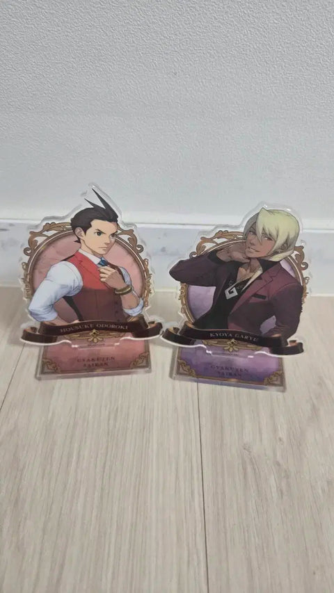 Ace Attorney Apollo Justice, Klavier Gavin Acrylic Set