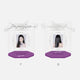 aespa Karina Armageddon Mini Acrylic Turning Stand ID Photo Unopened