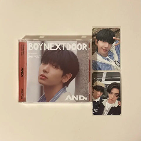 BONEDO AND Jaehyun version of Japanese album, Taesan Jaehyun unit photocard set