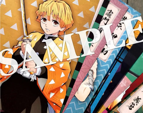 Demon Slayer Art Poster Poster Book First Edition