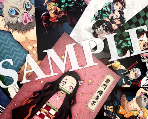 Demon Slayer Art Poster Poster Book First Edition