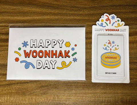 BOYNEXTDOOR Woonhak Birthday MD Photocard Set + Photo Set