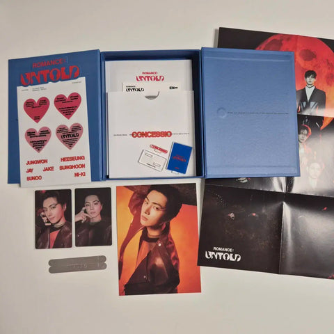ENHYPEN JAY Romance Untold Concessio Version Album SET