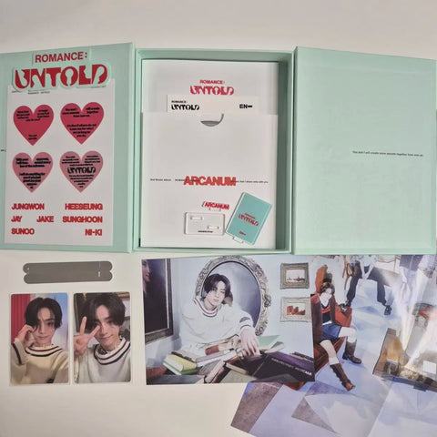 ENHYPEN JAY Romance Untold ARCANUM Version Album SET