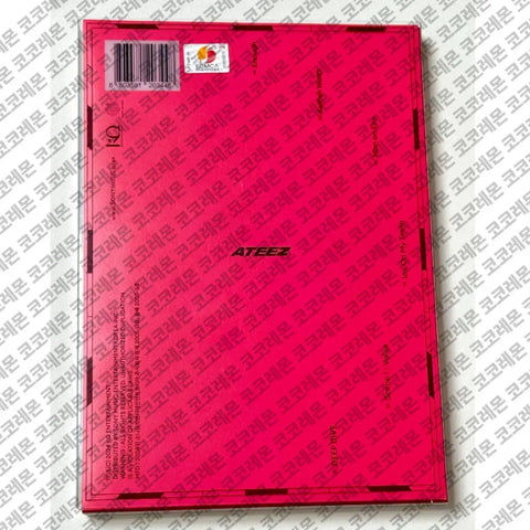 ATEEZ Golden Hour Part.2 Mini Album Autographed Promo CD ATEEZ CD