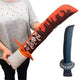 Bandai Authentic Demon Slayer Zenitsu Nichirin Sword Plush Doll Nuigurumi