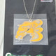Demon Slayer Giyu Badge Keychain Official Merchandise
