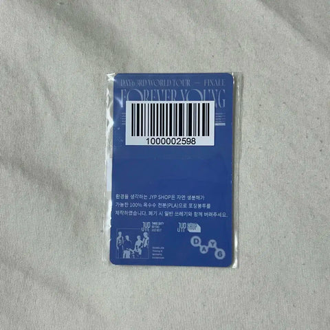 DAY6 Forever Young Finale Concert Online MD 40,000 KRW Special Photocards Sungjin