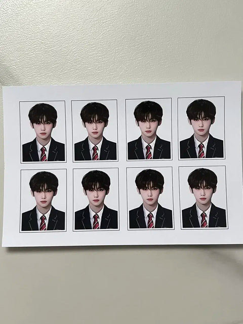 Jo Woong, Anthonny, Boys Planet 2, unofficial goods, ID photo, proof photo, goods, photocard, print