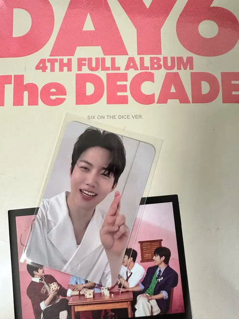 DAY6 The Decade First Press Limited Unopened Album + Seven Eleven Dowoon Photocard