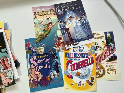 Disney Classic Poster Sticker 24-Piece Set