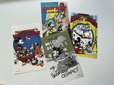 Disney Classic Poster Sticker 24-Piece Set