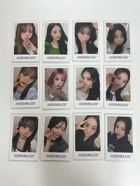 12 Member Set TripleS Assemble24 Polaroid Photocard Unreleased Benefit