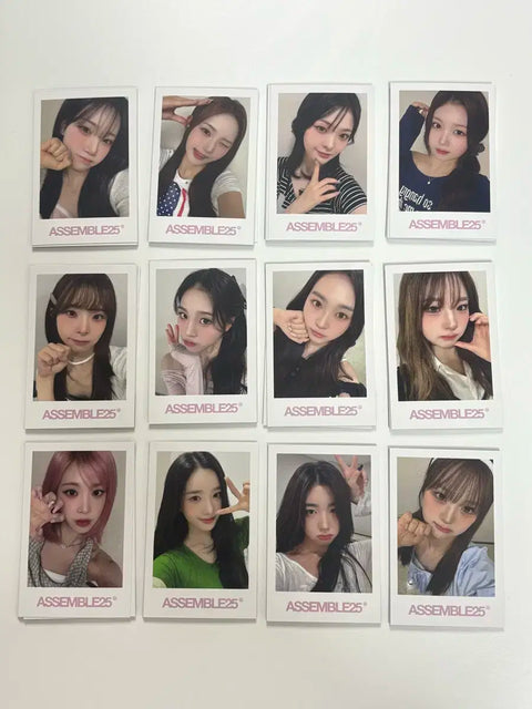 12 Member Set TripleS Assemble24 Polaroid Photocard Unreleased Benefit