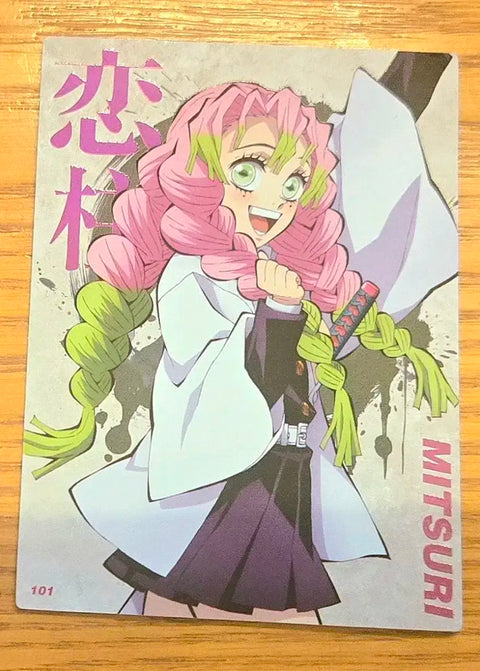 Demon Slayer Collecting Card - Pillar Profile Mitsuri Card