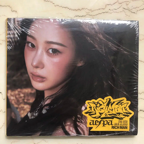 aespa Rich Man burst ver. Giselle Unopened Album