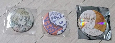 Attack on Titan Armin Arlert Can Badge Set