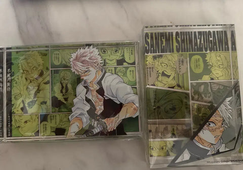 Demon Slayer Shinazugawa Sanemi Birthday Acrylic Block Jump Shop