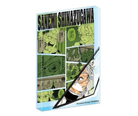 Demon Slayer Shinazugawa Sanemi Birthday Acrylic Block Jump Shop