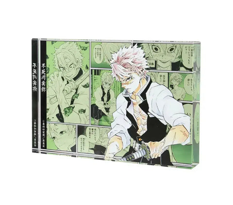 Demon Slayer Shinazugawa Sanemi Birthday Acrylic Block Jump Shop