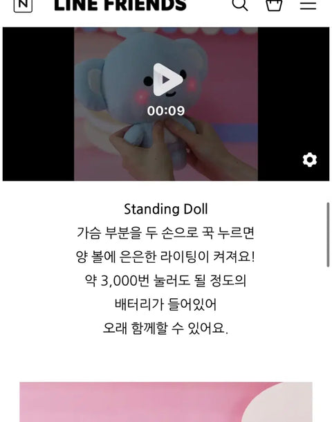 BTS Tata doll