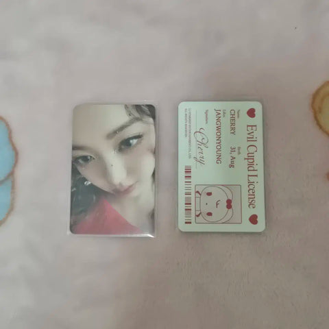 IVE Wonyoung Evil Cupid photocard