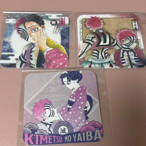 Demon Slayer Akaza Original Drawing Coaster Goods Hakuji Koyuki