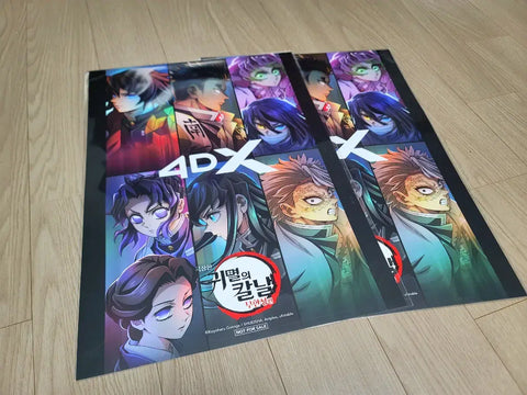 Demon Slayer: Kimetsu no Yaiba Mugen Castle 4DX Poster CGV Exclusive