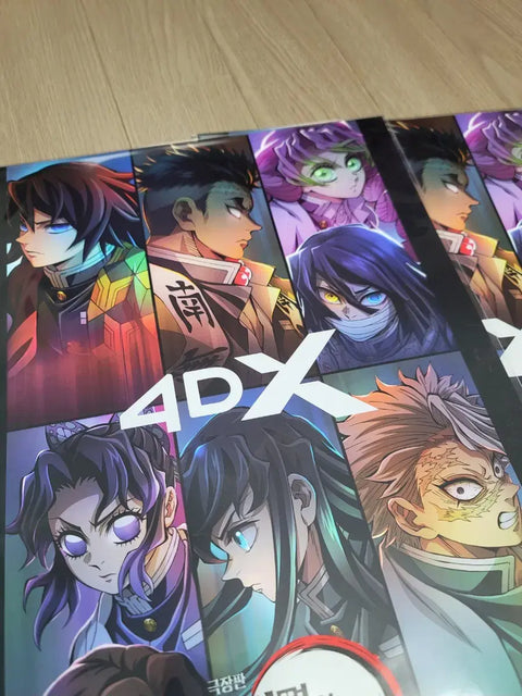 Demon Slayer: Kimetsu no Yaiba Mugen Castle 4DX Poster CGV Exclusive