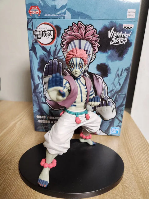 Demon Slayer Vibration Stars Akaza Tanjiro Figure + Acrylic Board
