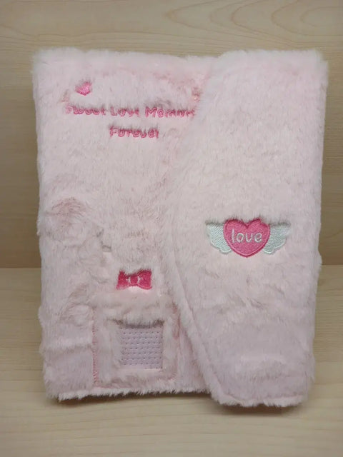 Fromable Fur Binder Pink